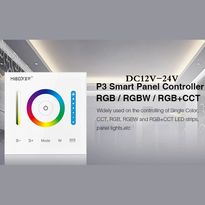 P1/P2/P3 умная панель управления Затемнением DC12V 24V Led диммер RGB/RGBW/RGB + CCT цветовая