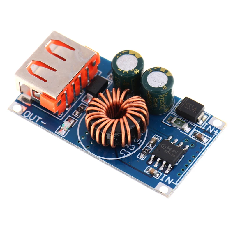 37*20*10 мм USB DC понижающий модуль 12V 24V постоянного тока до QC3.0 телефона для быстрой зарядки
