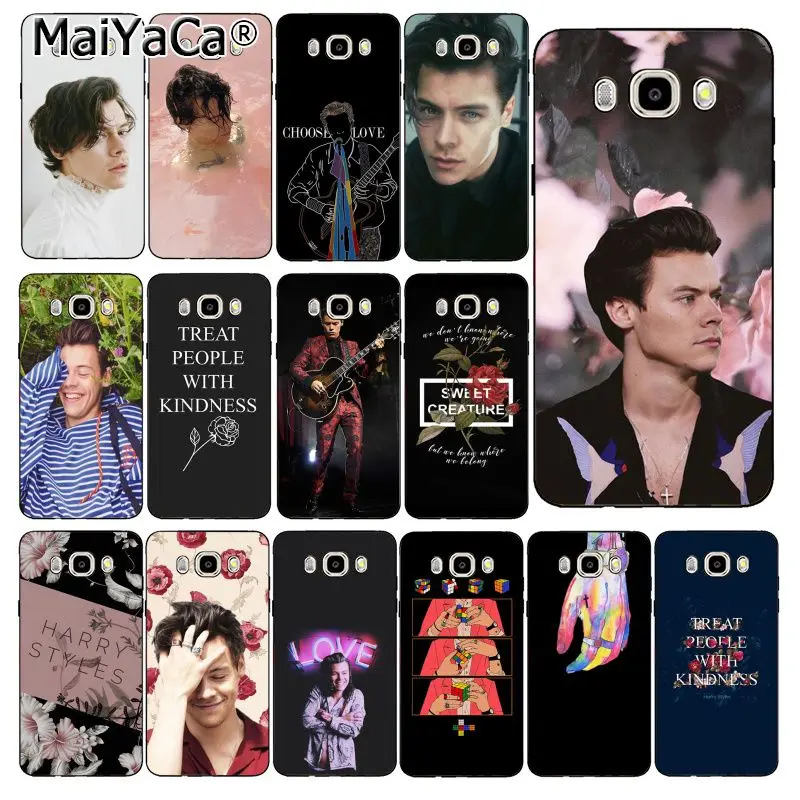 

MaiYaCa Harry Styles Phone Case For Samsung Galaxy J7 J6 J8 J4 J4Plus J7 DUO J7NEO J2 J5 Prime