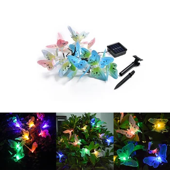 

Hot New Waterproof Solar LED String Lights 12 LED Solar Garden Lights Fairy String Lights Outdoor Lawn Light Decoration Lighting