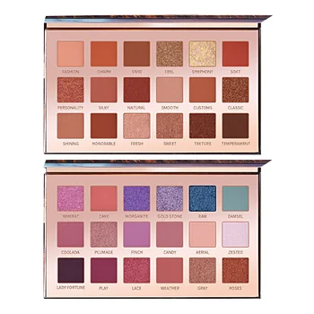 

Novo 18 Colors Reed Glacier Eyeshadow Palette Glitter Pearl Shimmer Matte Waterproof Lasting Eye Shadow Nude Makeup Palette