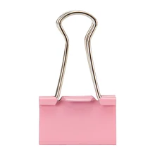 24 шт./компл. цвет металла длинный хвост папка ведро клип ласточкин хвост папки, маленького размера, круглой формы с диаметром 32 мм простой и удобный зажим канцелярские принадлежности