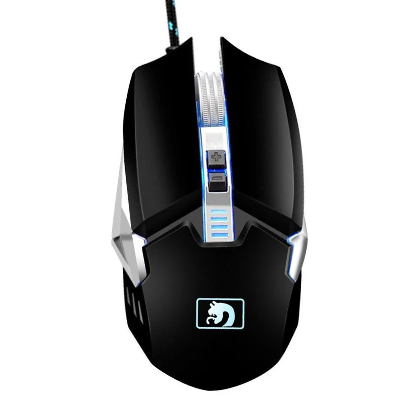 M312, 7 программируемых кнопок, USB, проводной, светодиодный, 2400 dpi, регулируемая мышь, 6 кнопок, макро, профессиональное программирование, умные мыши, игровая мышь