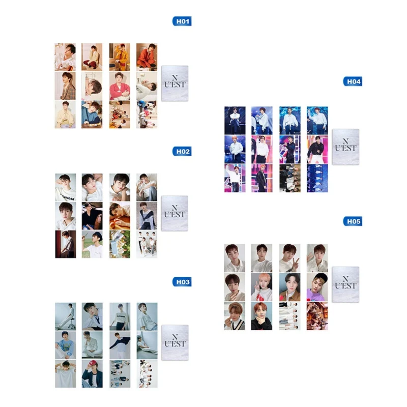 Mejor Compra Juego de 12 unidades de álbum de equipo KPOP NU'EST, Mini foto de PVC, tarjeta autoadhesiva para sesión fotográfica, tarjetas asimétricas regulares, recuerdos para niñas qxQKMpgQq1w