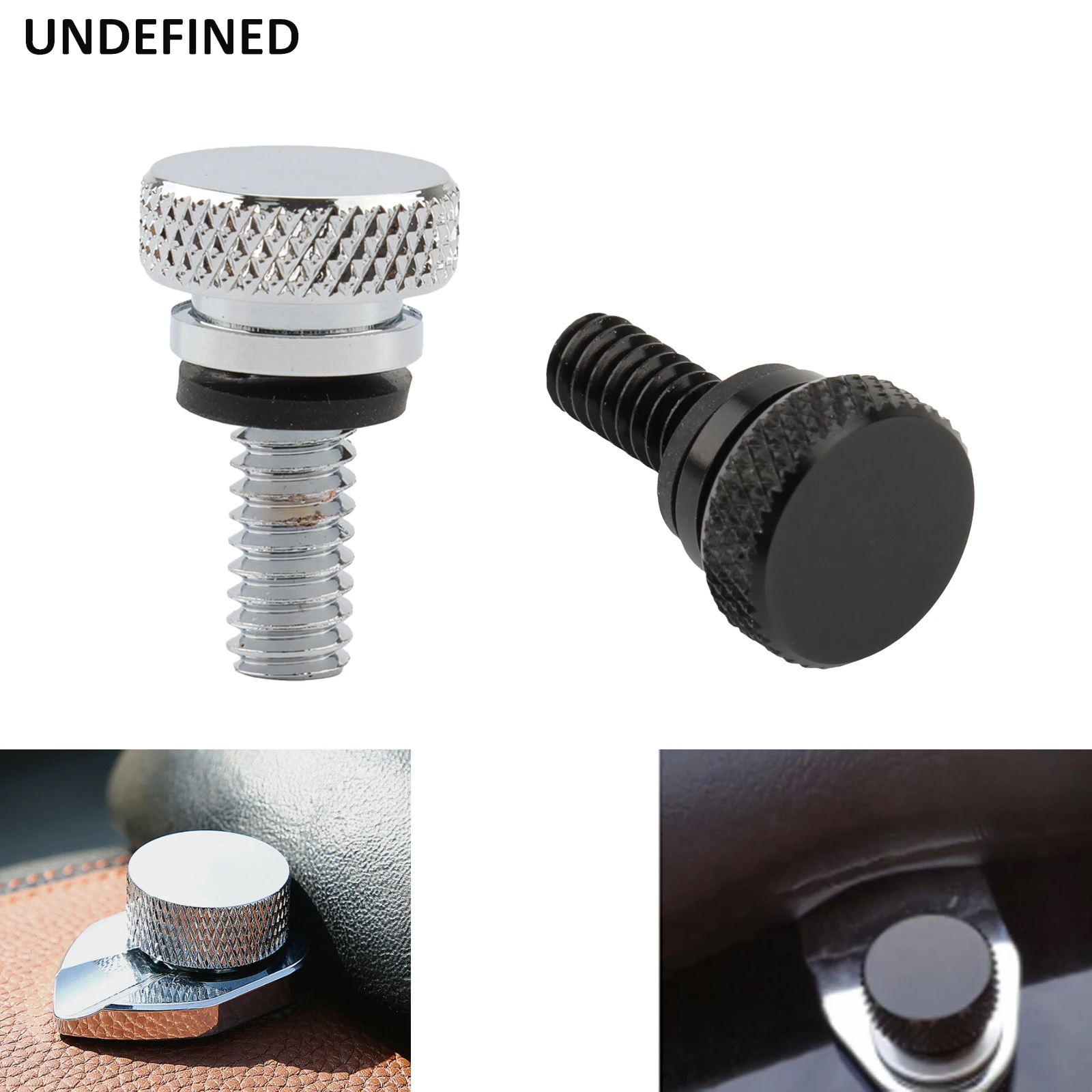 Motorcycle Rear Seat Bolt Tab Screw Mount Knob Cover Kit Aluminum Cnc For 96-17 Sportster Cvo Touring Softail I.381775630 - View #10