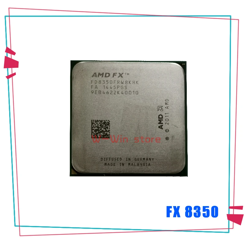 Процессор AMD FX серии FX-8350 FX 8350 4,0G 125W Восьмиядерный процессор FD8350FRW8KHK разъем AM3+ FX 8350 cpu