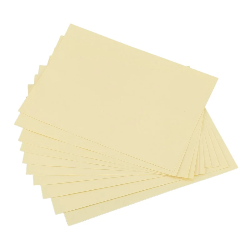 

10 x A4 Clear Transparent Film Self Adhesive Sticker Paper For Laser Printer new