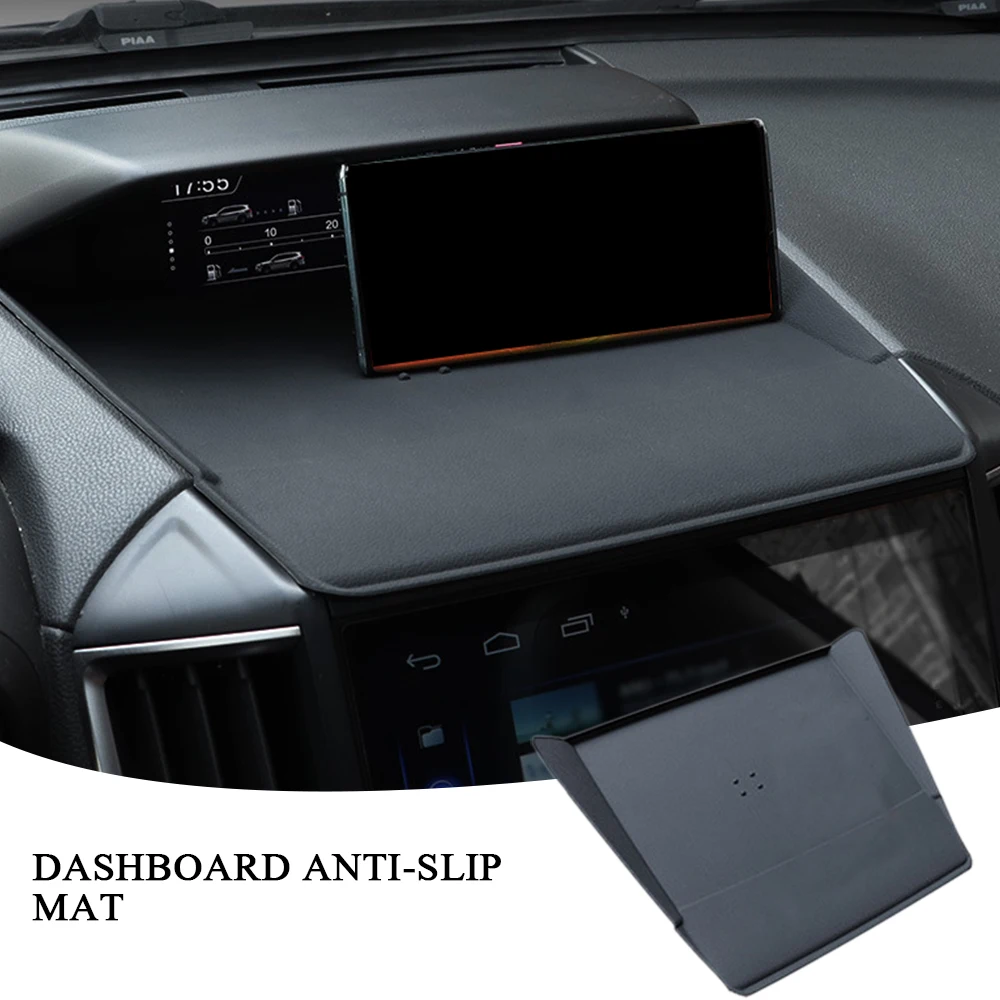 Silicone Car Anti-Slip Phone Holder Pads Non-slip Dashboard Mats For Subaru Forester XV Interior Accessories
