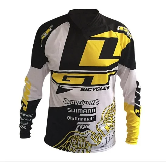

Mountain Bike Riding Gear Racing GT Under Cross Country T-shirt of Quick Dry MTB DH Dirt Road Motorcycle Jersey