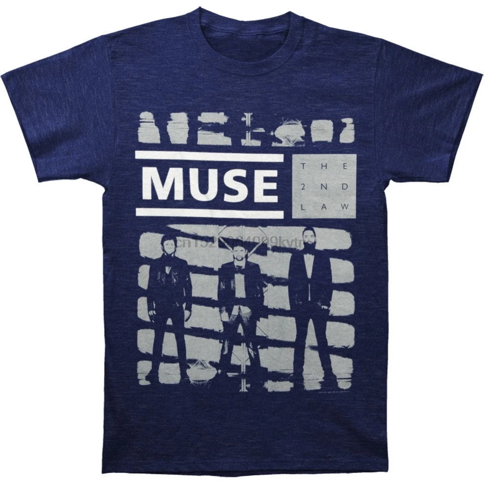2018 Новая летняя мужская горячая Распродажа модная футболка Muse с одним оттенком