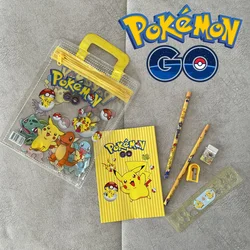 Pokémon para el Día de los niños, suministros escolares de guardería, bonitos dibujos animados hechos a mano, conjunto de papelería, regalo de cumpleaños, premio