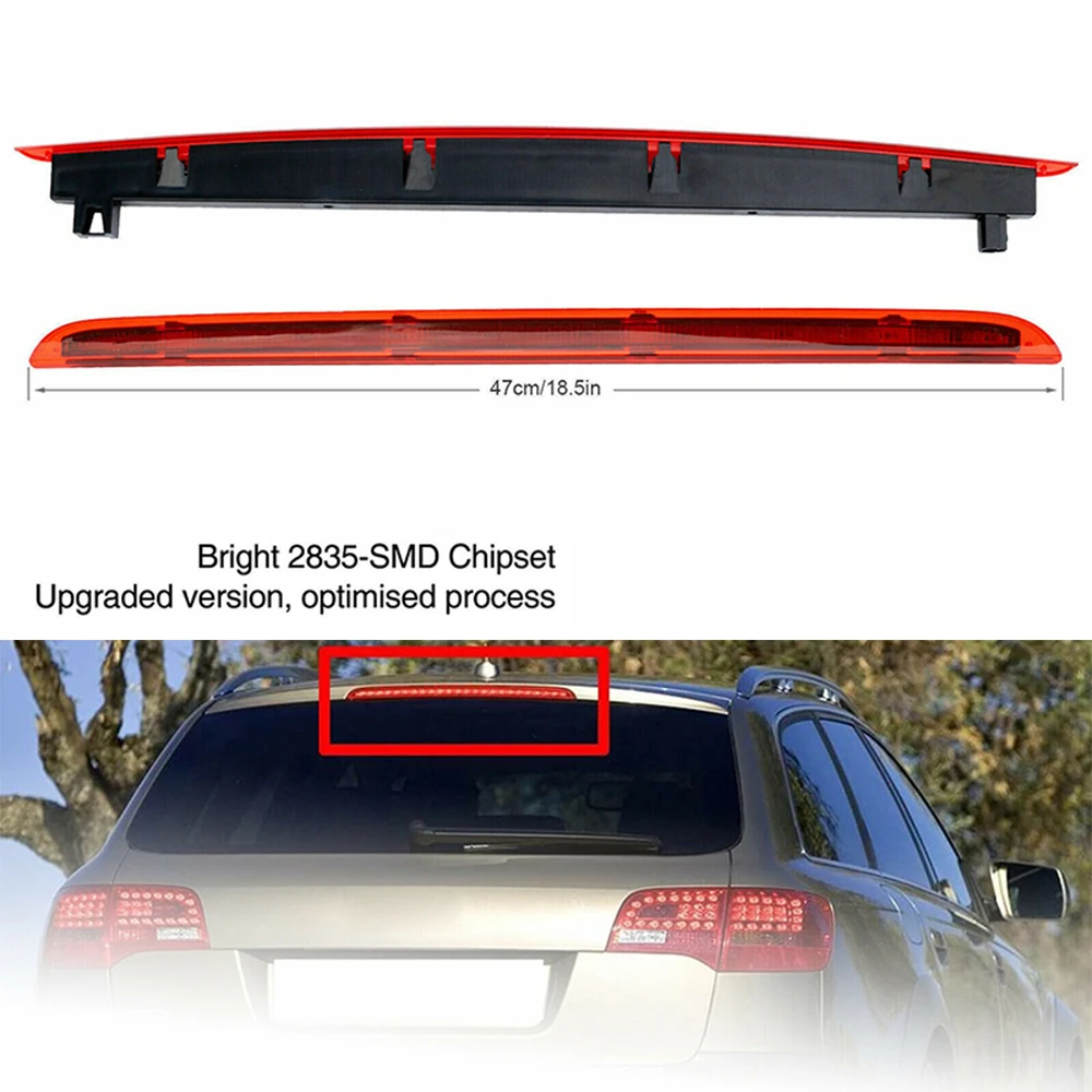 LED Feu Stop Lampe Troisième Arrière Feux De Freinage Pour Audi A6 Avant S6 C6 2005 2011 23628010