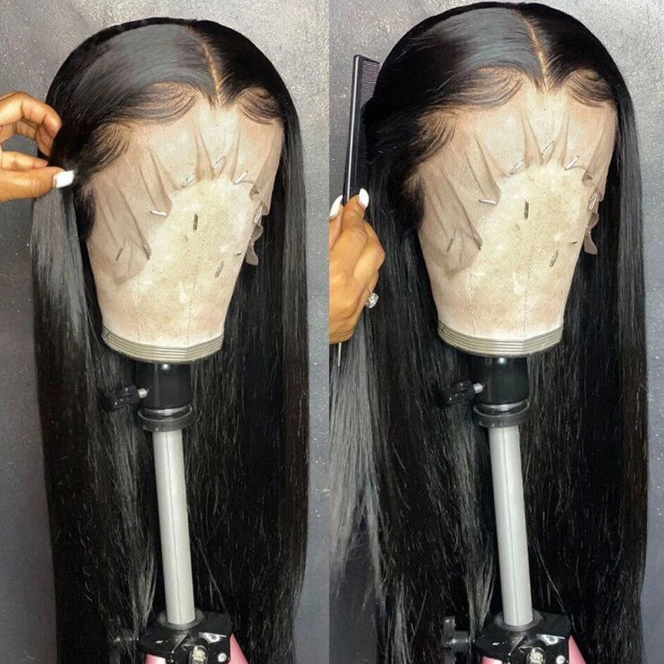 Cheap Apliques com cabelo humano