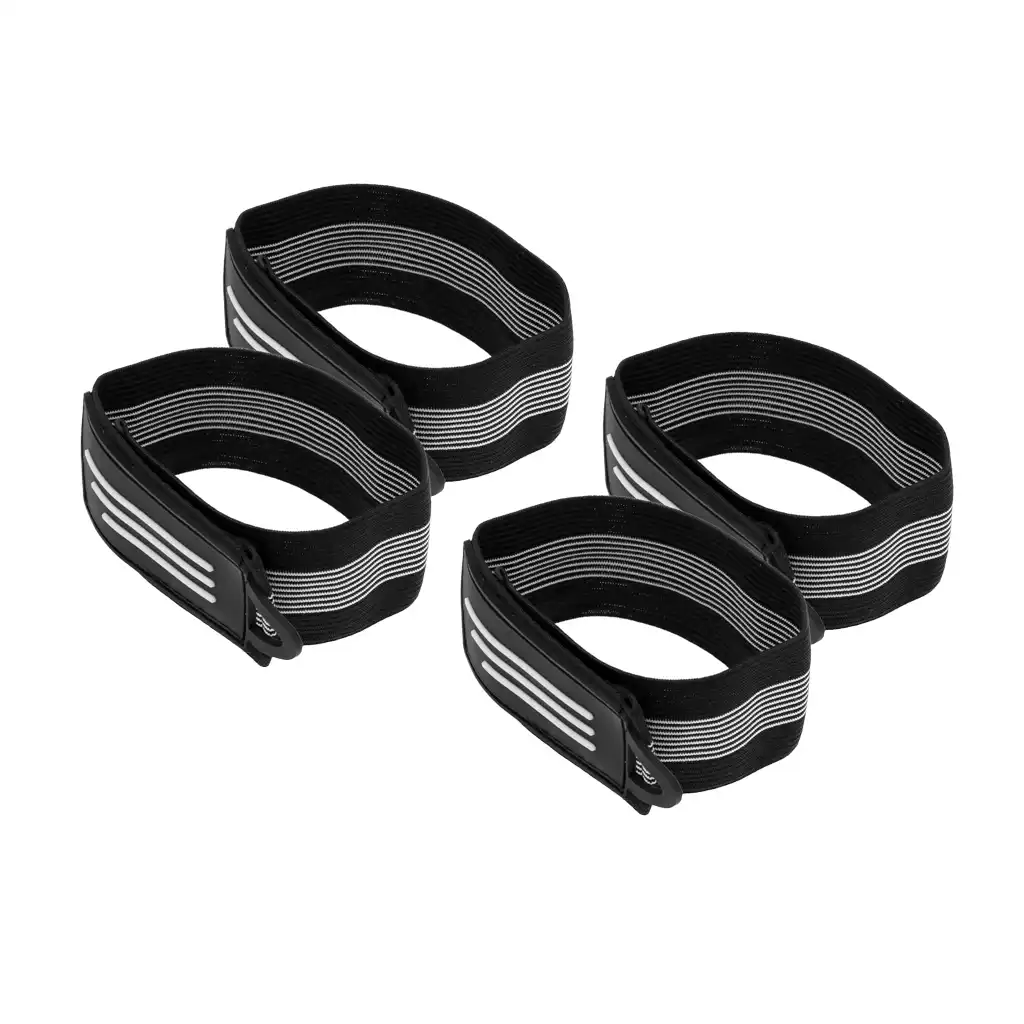2 Pairs Cycling MTB Bike Cycle Bind Elastic Trousers Pants Band Strap Clip
