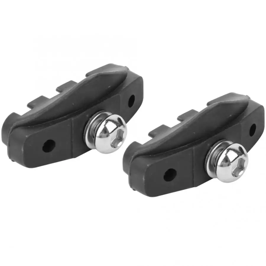 1 пара прочных резиновых V тормозных колодок для горного велосипеда колодка V-Brake Holder блоки велосипедные аксессуары для велосипеда аксессуары