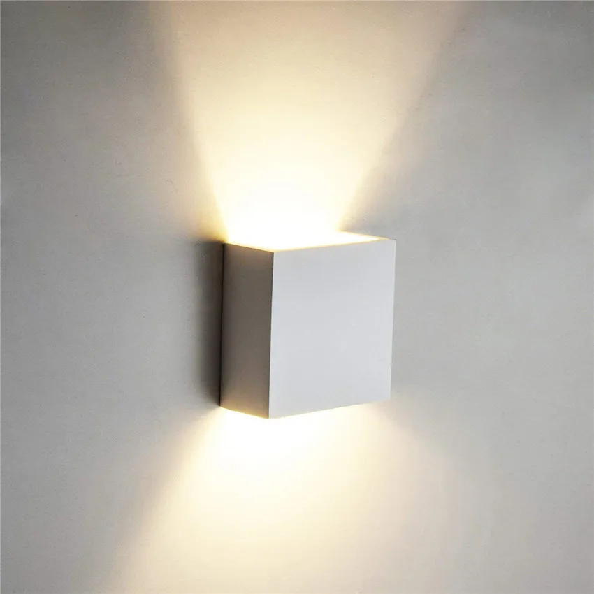 6W LED Indoor Lighting Wall Lamp Modern Home Lighting Decoration Sconce Aluminum Lamp 85-265V For Bedside Aisle wall night light