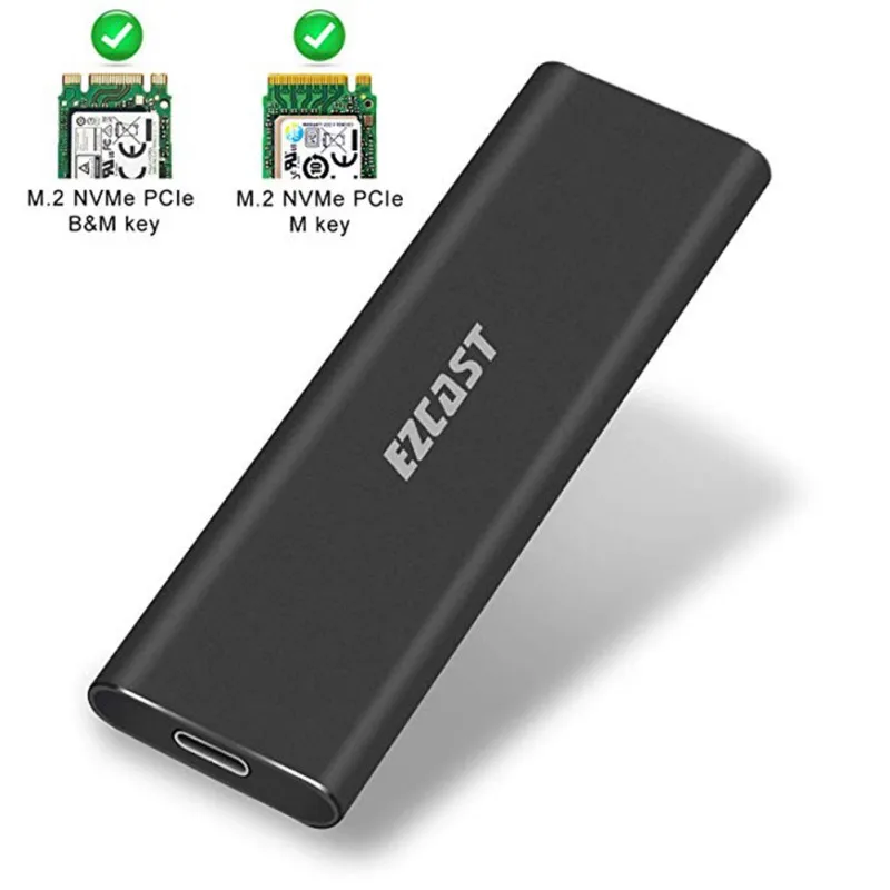 Высококачественный профессиональный Прочный портативный шасси SSD адаптер USB 3,1 USB C поддержкой UASP