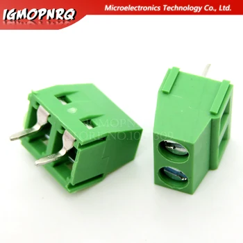 

10PCS/LOT KF127-5.0-2P KF127-2P 300V 10A Screw 2Pin 5.0mm Straight Pin PCB Screw Block 26-14A WG