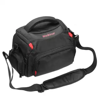 

Camera Storage Travel Carry Bag with Rain Cover Strap for DSLR SLR Camera Camera Lens Flash
