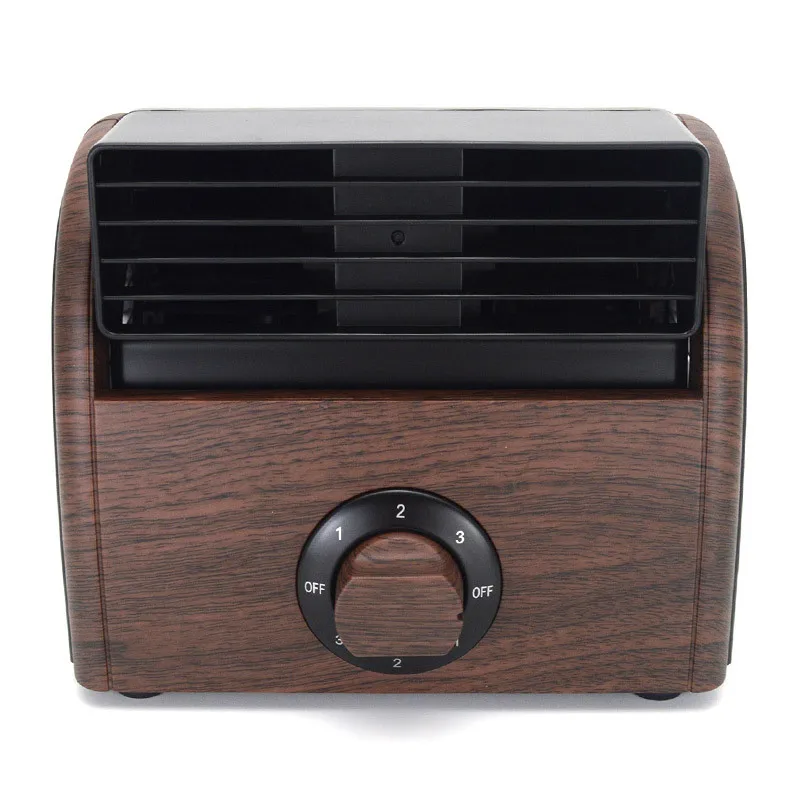 

Mini- Small Home Electric Fan Dormitory Air Conditioner Charge Small Fans Office Desktop Student Bed Nothing Leaf Fan Us Plug