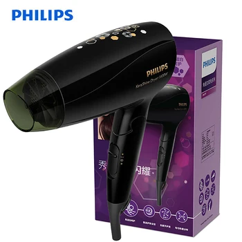 

PHILIPS BHC111/45 Foldable Hair Dryer Professional SPA Technology with High Power Anion Portable Air Blower for Household