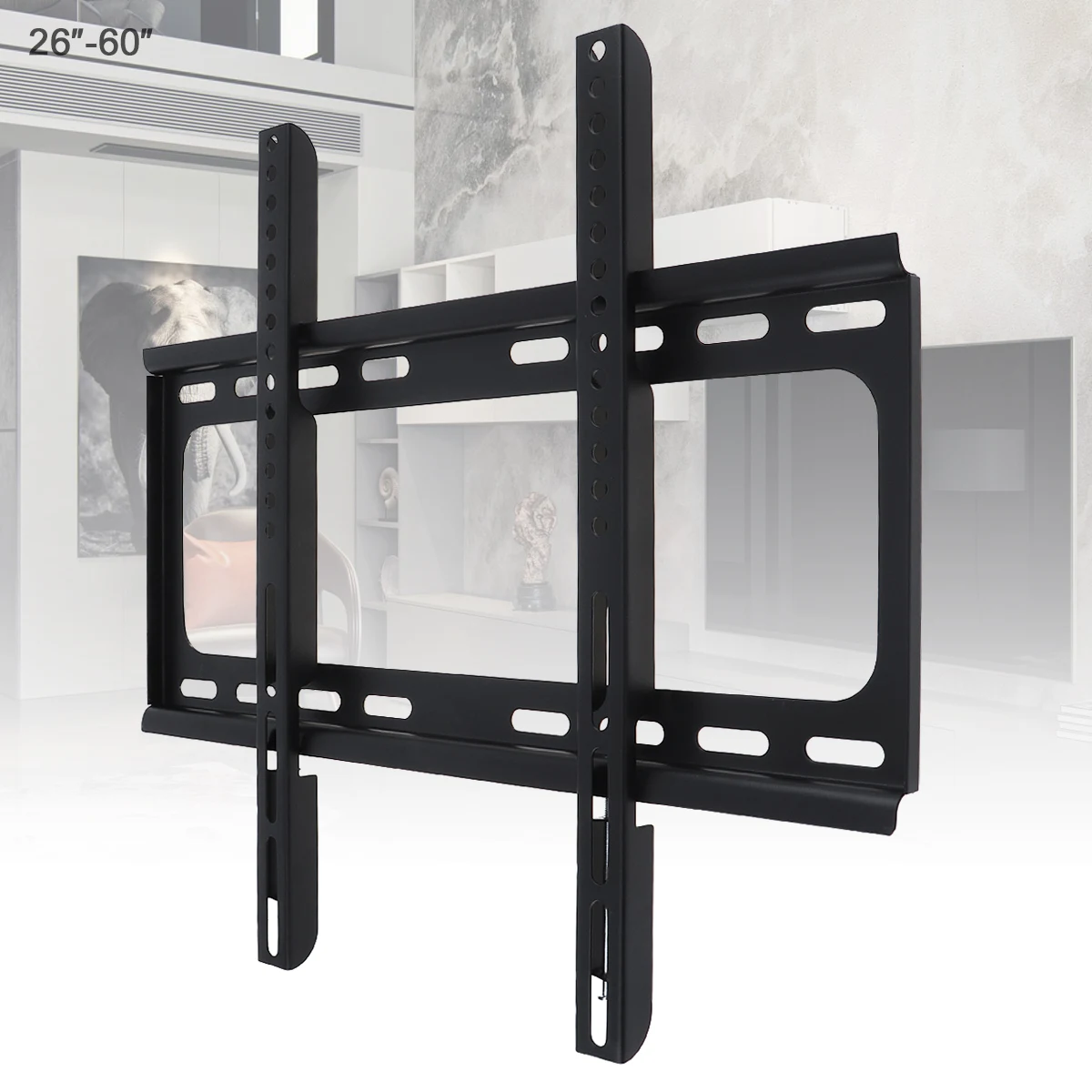 

Universal 45KG 1.2mm Cold Ligation Board TV Wall Mount Bracket Flat Panel TV Frame for 26-60 Inch LCD LED Monitor Flat Pan
