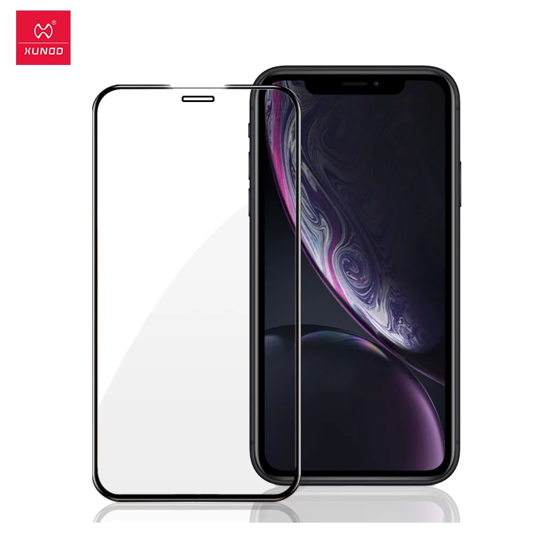 Xundd для iPhone 6 6s plus 7 7s plus X XS max XR защитное закаленное стекло 2.5D 9H полное Защитное стекло для экрана телефона