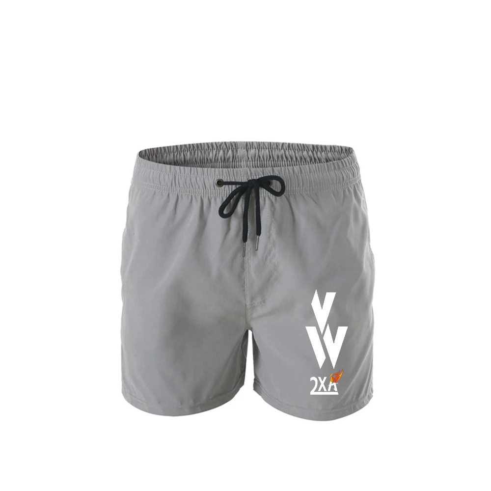 2XA брендовые плавки, мужские спортивные пляжные шорты для бега, мужские быстросохнущие спортивные шорты для серфинга, тренажерного зала, фитнеса, мужские шорты для плавания