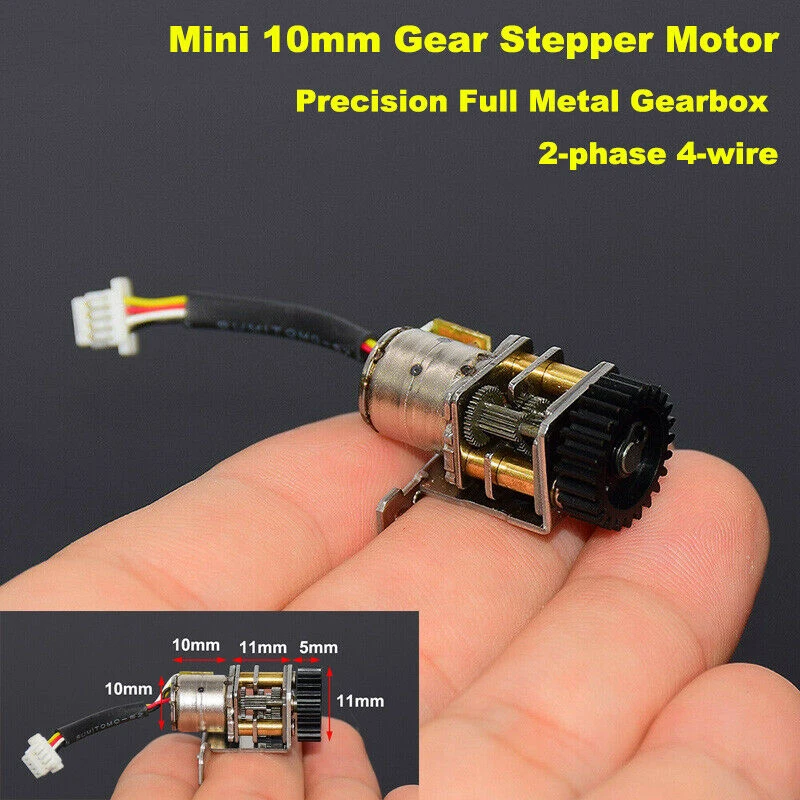 10xMini Schraube Schrittmotoren Miniatur-2-Phasen 4-Draht chritt Motor FahrerYR 10xMini Schraube Schrittmotoren Miniatur-2-Phasen 4-Draht chritt Motor FahrerYR