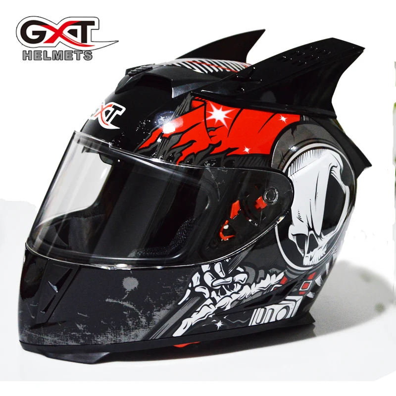GXT шлем для мотоциклистов, новинка, шлемы для мотокросса, шлемы для мотоциклистов, Мужские шлемы для мотоциклистов - Color: 22