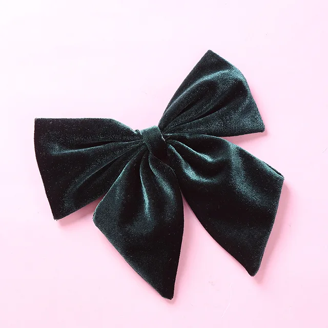 Elegant Chiffon Big Bow Spring Hair Clip Fashion Print Floral Hair Barrette For Women Girls Sweet Hairclip Hair Grip Accessories type d