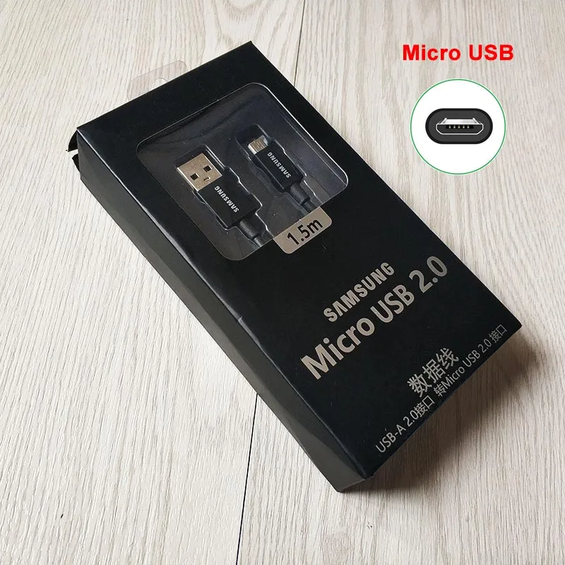 Кабель Micro USB и type-C 2A для быстрой зарядки и передачи данных для samsung galaxy S10 S9 S8 PLUS Note 10 10+ s6 s7 edge note 8 9 A90 A80 A70