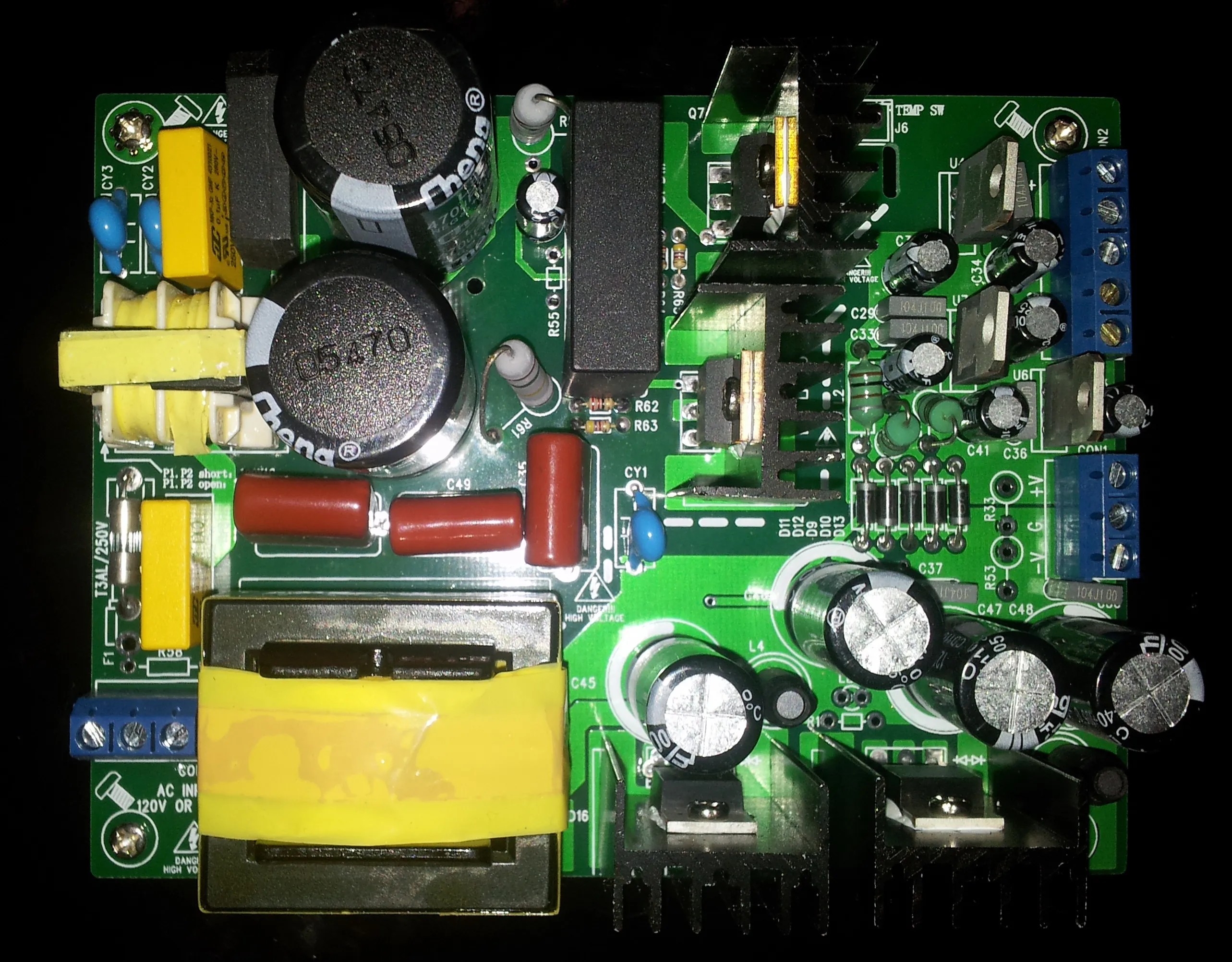 

00W Digital Power Amplifier Switching Power Supply Board Dual Voltage Switching Power Supply Board