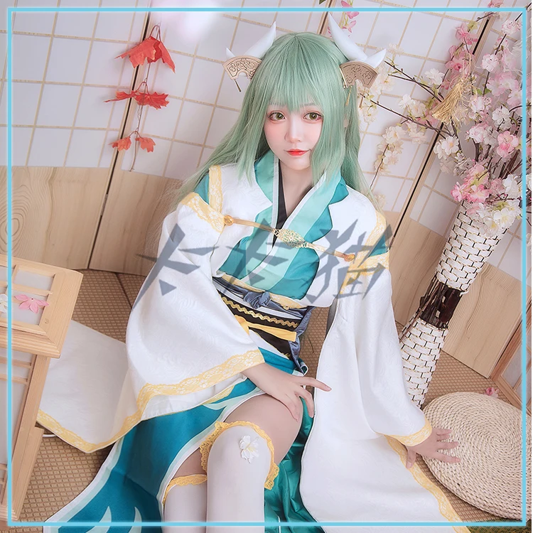 Game Fate Grand Order Cosplay Costume Zero Kiyohime Kimono Halloween Costumes for Women Fancy Party Dress |