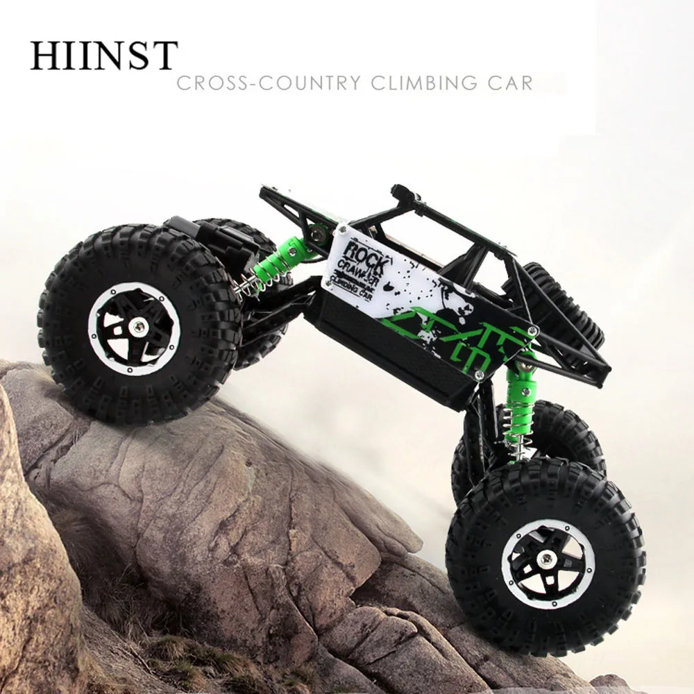 HIINST 2,4G Электрический Радиоуправляемый автомобиль 4WD 4CH светодиодный Рок-гусеничный рулонный автомобиль 4x4 привод пульт дистанционного управления внедорожный пульт дистанционного управления багги автомобиль игрушки