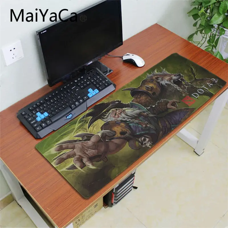 MaiYaCa dota2 обои красивый коврик для мышки в стиле аниме большая акция Россия игровой коврик для мыши xl клавиатура ноутбук ПК ноутбук Настольный коврик - Цвет: Lock Edge 30x80cm