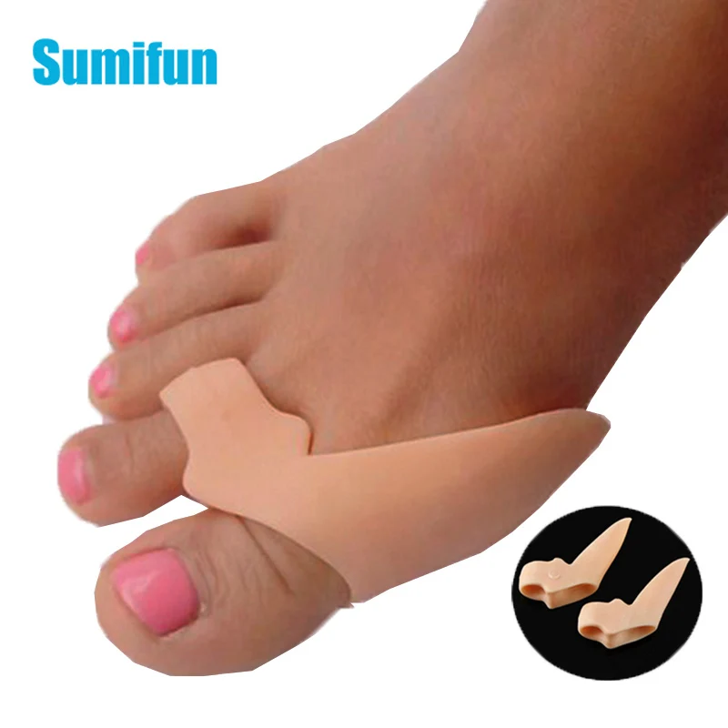 10Pcs Silicone Big Toe Separator Bunion Adjuster Hallux Valgus Toe Straightener Corrector Gel Foot Fingers Pedicure Tool D2222 10Pcs Silicone Big Toe Separator Bunion Adjuster Hallux Valgus Toe Straightener Corrector Gel Foot Fingers Pedicure Tool D2222