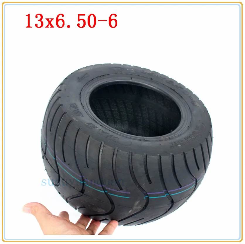 Хорошее качество 13 дюймов вакуумные шины 13x6. 50-6 бескамерные покрышки для ATV квадроцикл Багги косилка Go-kart Багги 13*6,50-6