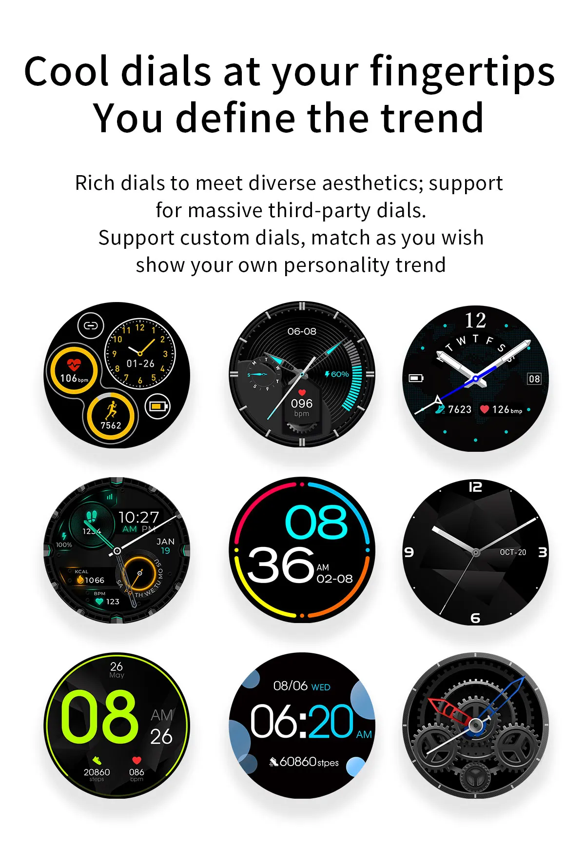 P30 2021 NEW Smart Watch Men 3D Spherical Full Touch Screen Fitness Watches For Men Temperature Heart Rate Monitor  Android ios