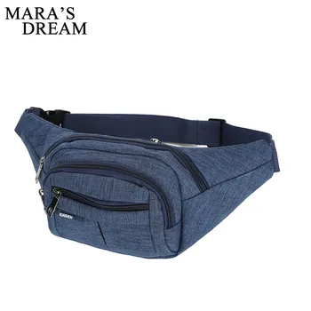 

Mara's Dream Quality Waist Pack For Men Women Casual Functional Fanny Pack Bum Bag Hip Money Belt Traveling Mobile Phone Bag