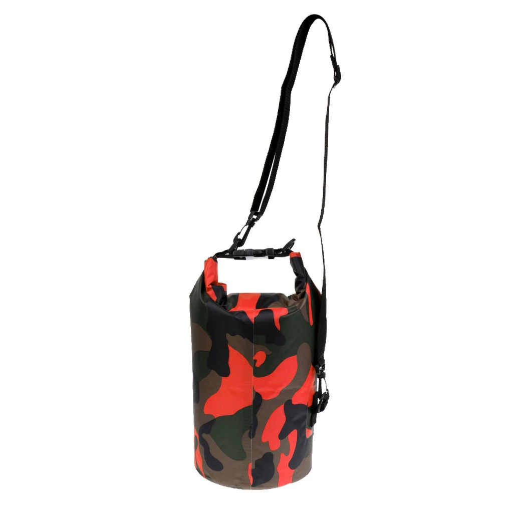 500DPVC 10L Camo Waterproof Dry Bag Sack for Kayaking Camping Rafting Waterproof Dry Bag Dry Bag for Kayaking