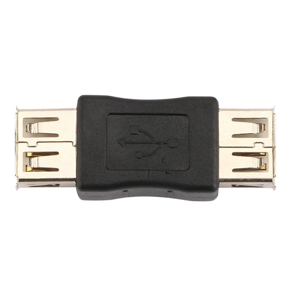 Новинка, 1 шт., USB 2,0, тип A, Женский соединитель, usb-переходник для F/F конвертера