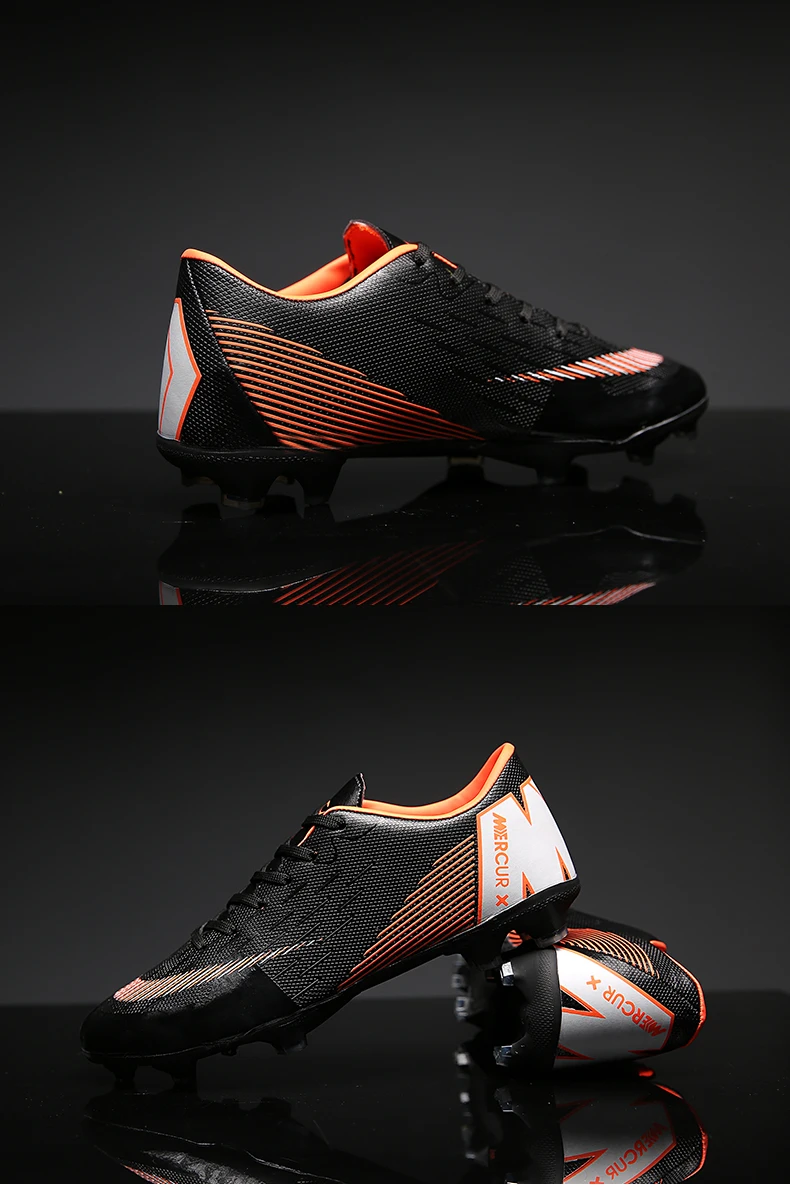 Football Shoes Men Turf Spikes Football Boy Women Outdoor Athletic Trainers Sneakers Adults Brand Professional Soccer Futbol (38)