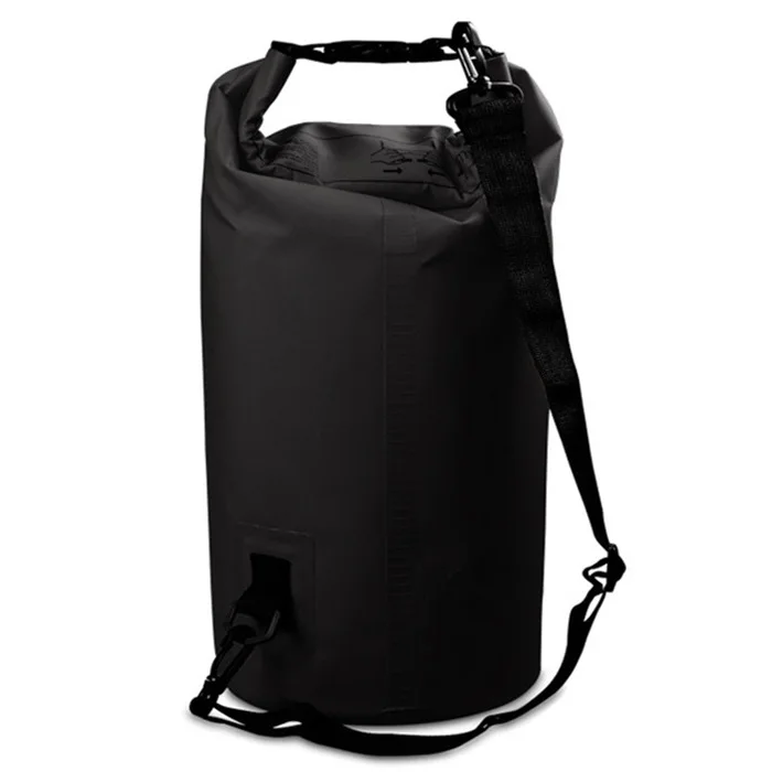 

Outdoor Water-proof Shoulder Bag PVC Coated Mesh Fabric Waterproof Bucket Bag Capacity: 5L