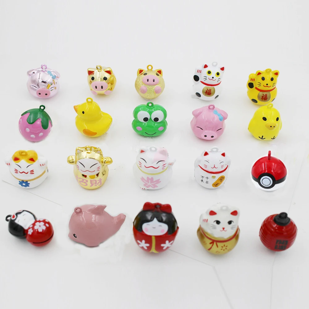 Мультяшные колокольчики Очаровательное ожерелье кулон колокольчик детский