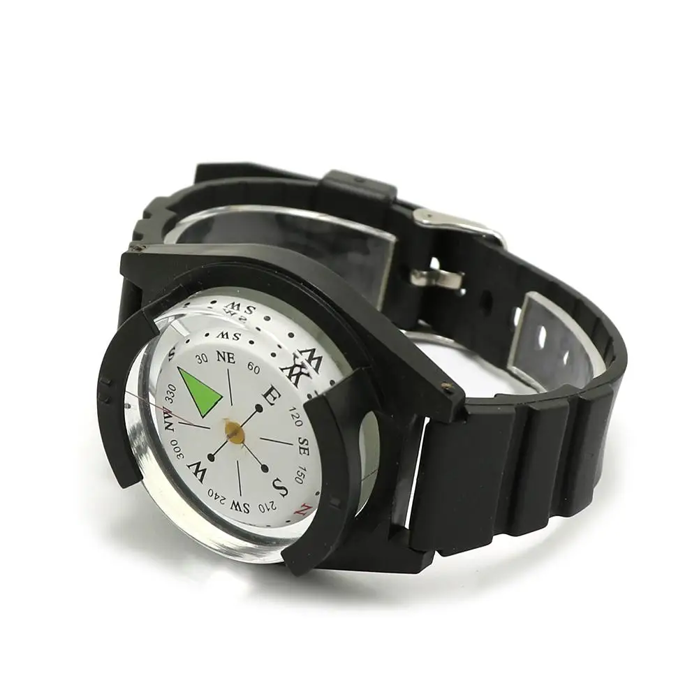 Wasserdicht Taktische Handgelenk Kompass Uhr Military Outdoor Survival Strap Band Armband Getriebe