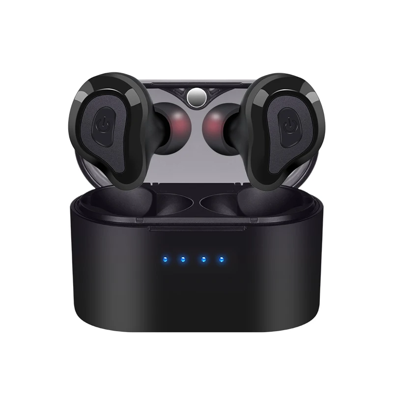 

TWS Bluetooth Earphone Headset 5.0 True Wireless Stereo Mini Single and Double Entry Waterproof Anti-Sweating Sports Headset