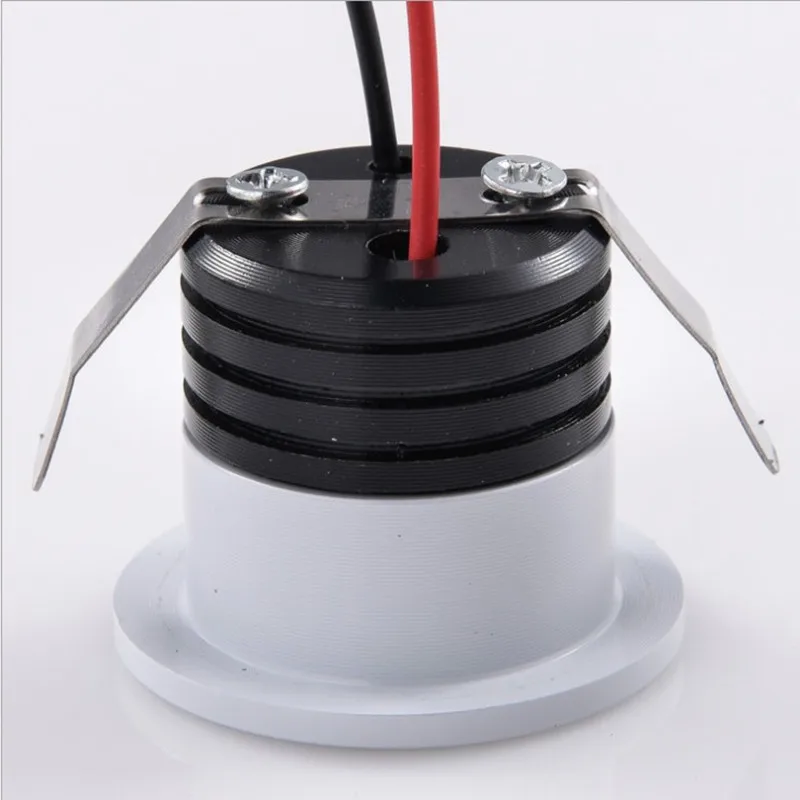 Dimmable COB мини Светодиодный точечный светильник 5 Вт AC110-240V светодиодный светильник сатиновый никель миниатюрный внутренний потолочный точечный витрина освещение для шкафа