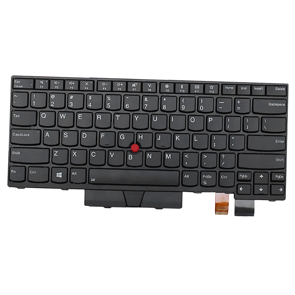

US English Layout Laptop Replacement Keyboard for Lenovo ThinkPad T470 Laptops Keyboard with Black Frame Brand New