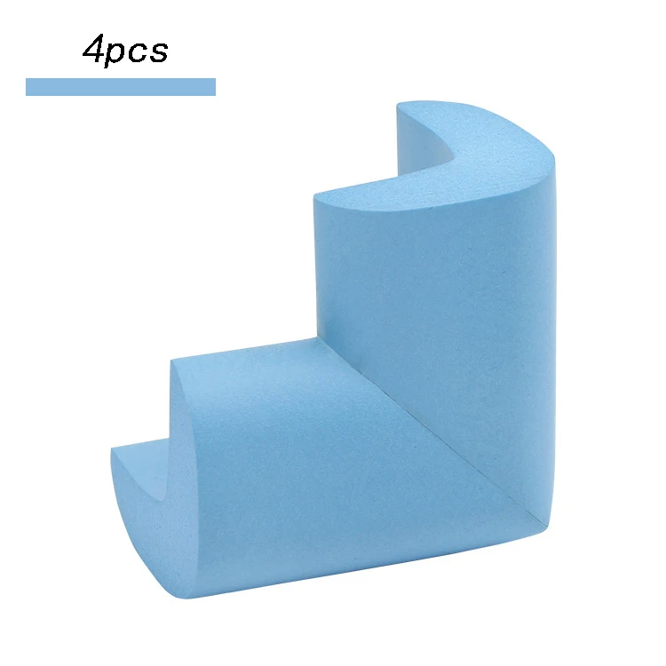 blue 4 P. Защита для детей, защита от детей, защита для детей, защита для утолщенных краев, защита углов, защита для детей - Цвет: blue